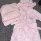 Baby dressing gown and towel bundle